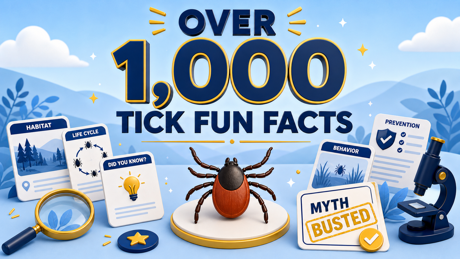 VuxLore Tick Fun Facts Library Passes 1,000 Discoveries
