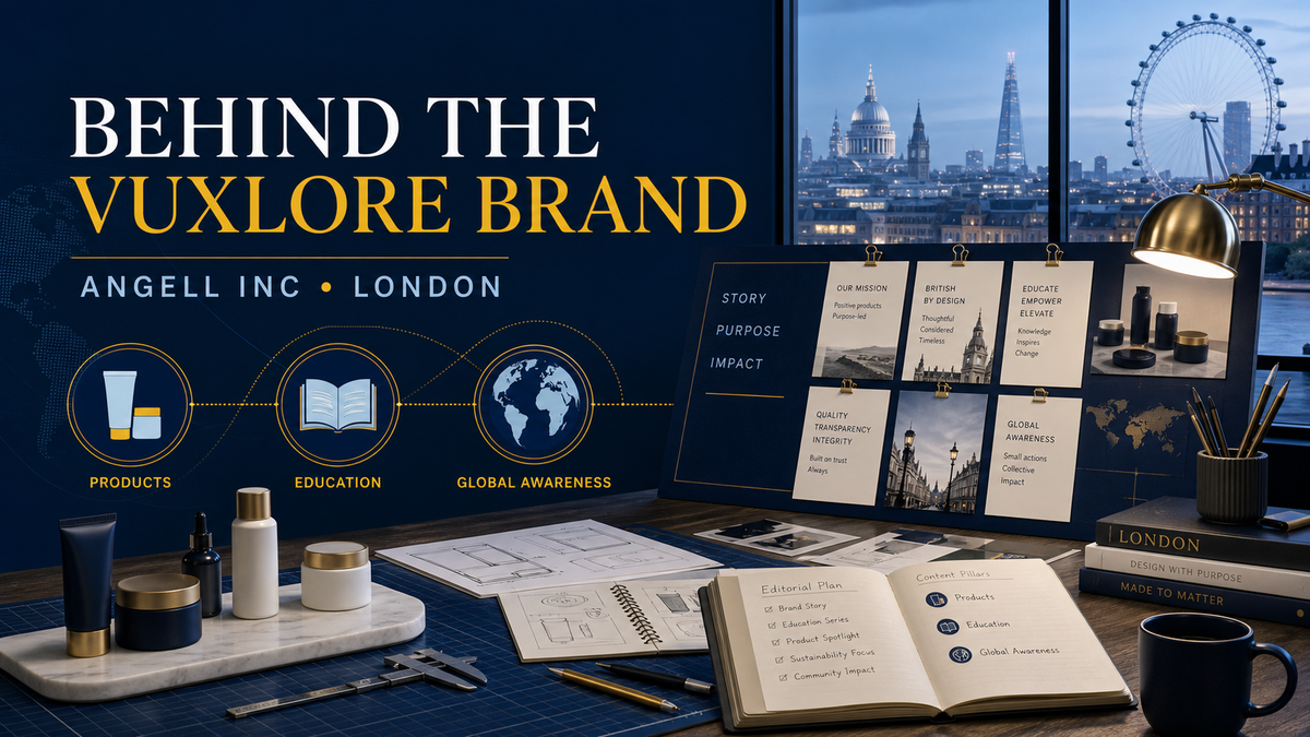 Behind the VuxLore Brand: Angell Inc London