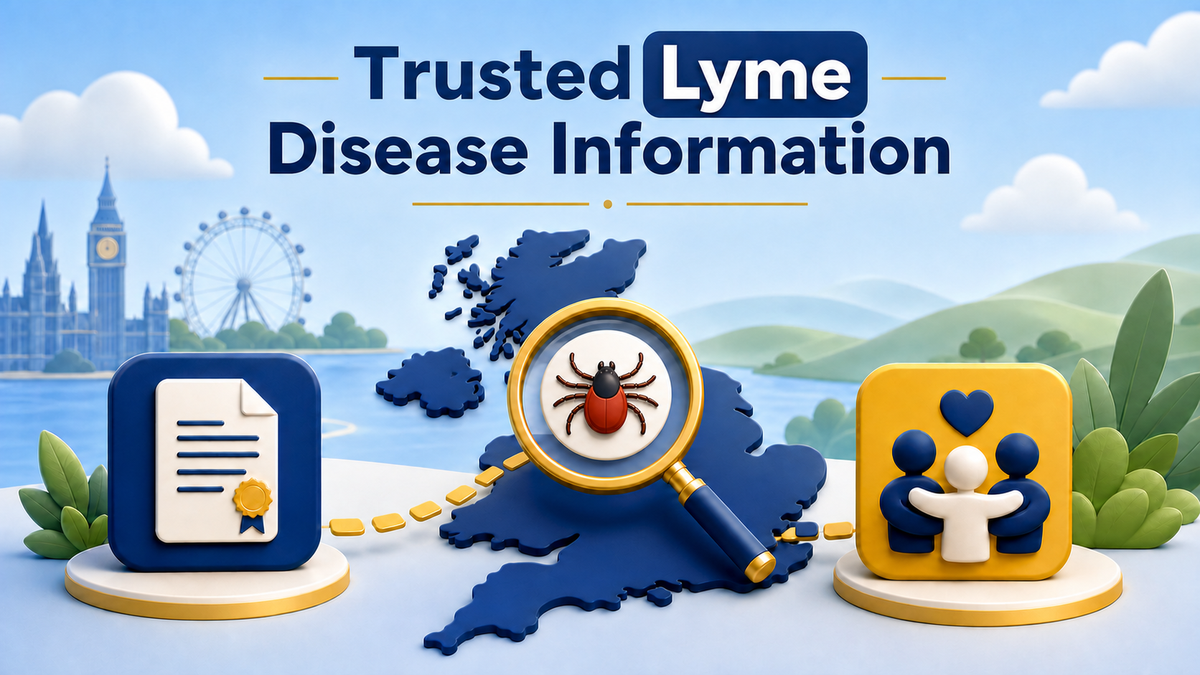 Trusted Lyme disease information in the United Kingdom with an unmistakable eight-legged tick