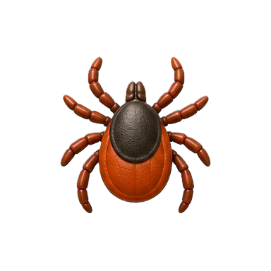 VuxLore blacklegged tick fun fact icon