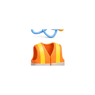 VuxLore safety vest fun fact icon