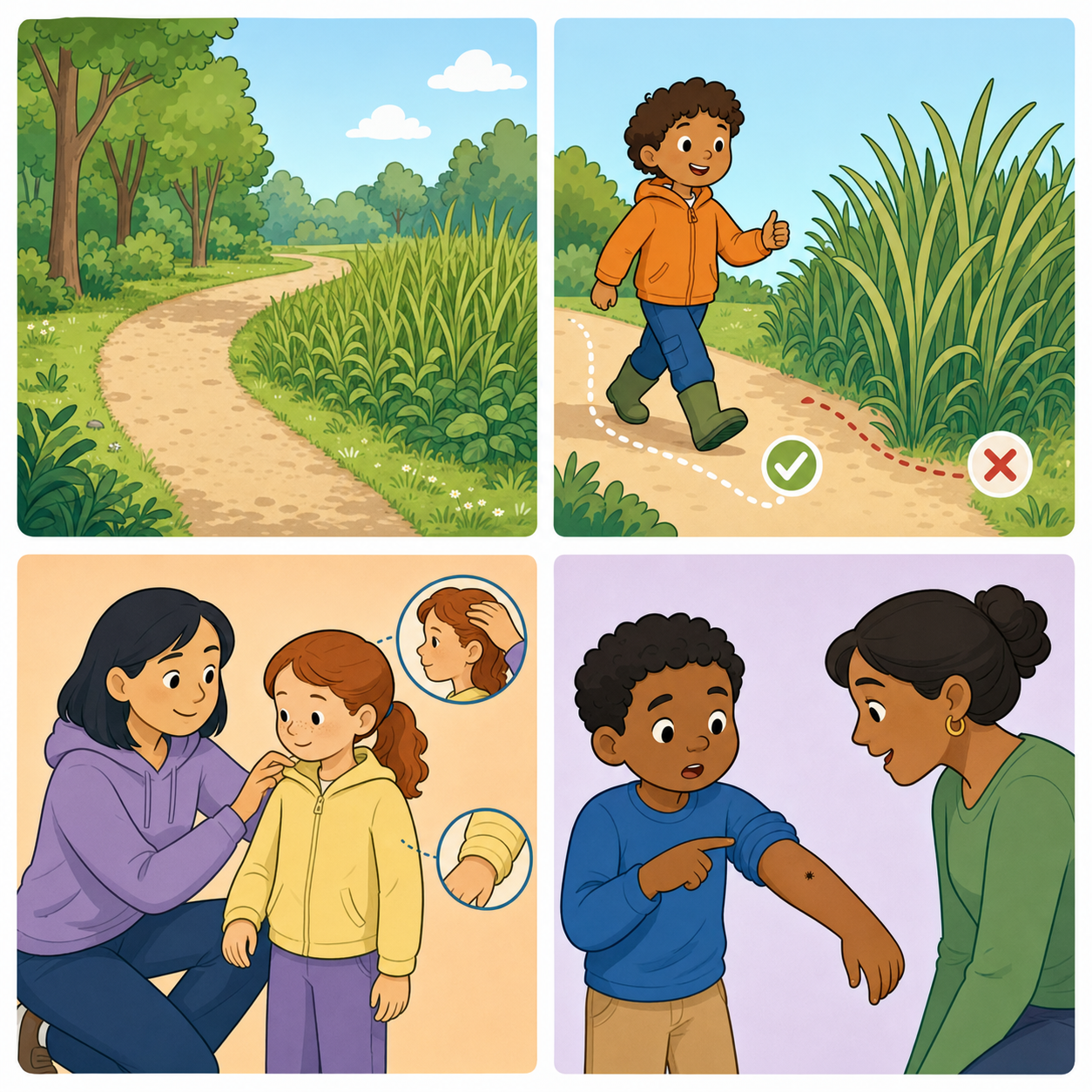 Governed educational illustration for Understand contact and exposure
